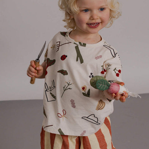 【D1】organic zoo（オーガニックズー）2026SS Grow & Gather Boxy T-Shirt　ボクシー半袖Tシャツ