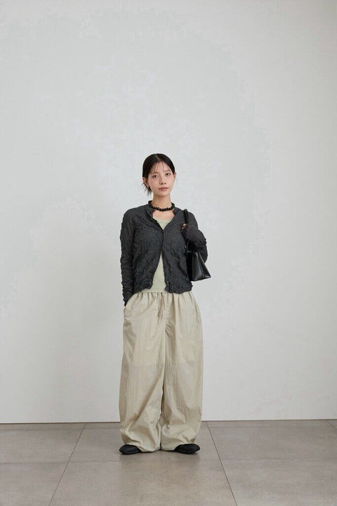 【2月中旬入荷次第お届けのご予約】anuke（アンヌーク） Washer Knit Cardigan 62710511.