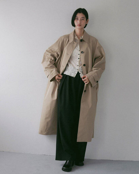 【2月中旬入荷次第お届けのご予約】anuke（アンヌーク） Twill Tuck Widepants 62710712.
