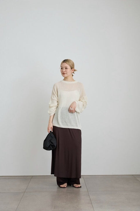 【3月中旬入荷次第お届けのご予約】anuke（アンヌーク） Layered Rough Pants 62710704.