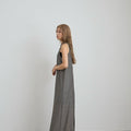 【4月下旬入荷次第お届けのご予約】anuke（アンヌーク） Woolchambray Sleeveless Onepiece 62710301.