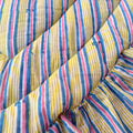 saruche（サルーチェ）Baby Play Mat Heart Frill - レギュラーサイズ / 薄手 - Candy Stripe プレイマット、キルティングベビーマット.