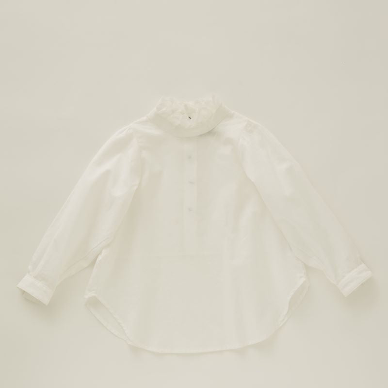 elfinFolk（エルフィンフォルク）2024SS Ceremony Ruffled collar blouse セレモニーフリルカラーブ –  LePuju