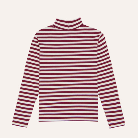 The Campamento（カンパメント） 2026AW TSHIRT -BURGUNDY- キッズ長袖Tシャツ.