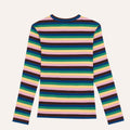 The Campamento（カンパメント） 2026AW Multicolor Stripes Tshirt  キッズ長袖Tシャツ.
