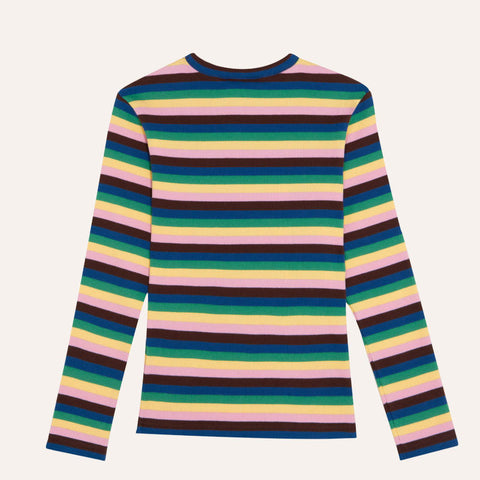 The Campamento（カンパメント） 2026AW Multicolor Stripes Tshirt  キッズ長袖Tシャツ.