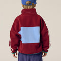 The Campamento（カンパメント） 2026AW Burgundy Polar Sweatshirt キッズフリーススウェットシャツ.