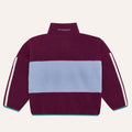 The Campamento（カンパメント） 2026AW Burgundy Polar Sweatshirt キッズフリーススウェットシャツ.