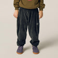 The Campamento（カンパメント） 2026AW Grey Velour Jogging Trousers キッズベロアパンツ.