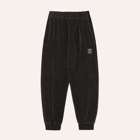 The Campamento（カンパメント） 2026AW Grey Velour Jogging Trousers キッズベロアパンツ.