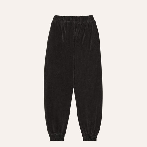 The Campamento（カンパメント） 2026AW Grey Velour Jogging Trousers キッズベロアパンツ.