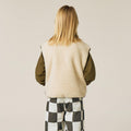 The Campamento（カンパメント） 2026AW Ecru Teddy Vest キッズベスト.