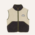 The Campamento（カンパメント） 2026AW Ecru Teddy Vest キッズベスト.