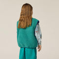 The Campamento（カンパメント） 2026AW Green Teddy Vest キッズボアベスト.