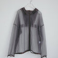【4月上旬入荷次第お届けのご予約】anuke（アンヌーク） Tulle Zip Blouson 62710203.