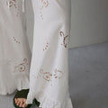 【3月下旬入荷次第お届けのご予約】anuke（アンヌーク） Cutwork Lace Pants 62710707.