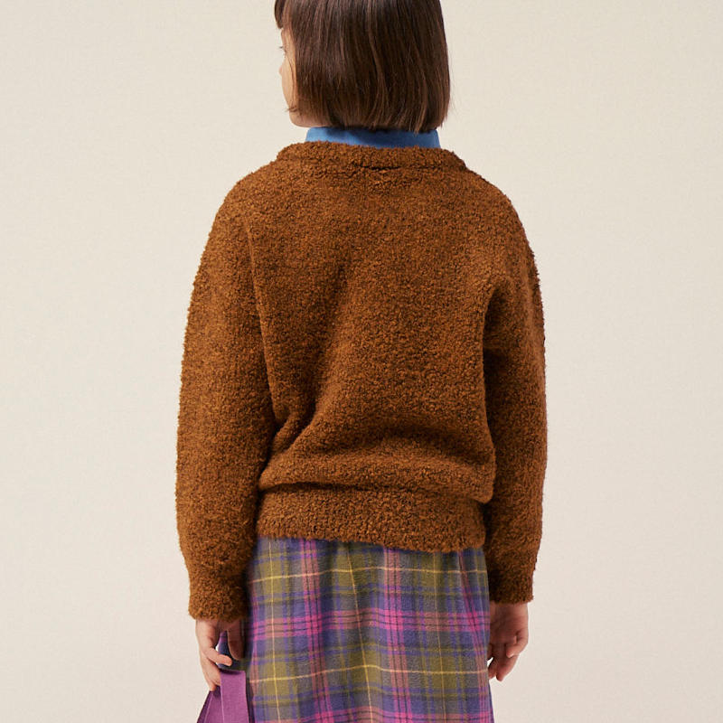 The Campamento（カンパメント） 2024AW FLOWERS KIDS SWEATER キッズセーター