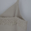 【3月上旬入荷次第お届けのご予約】anuke（アンヌーク） Twill Lace Camisole 62710404.