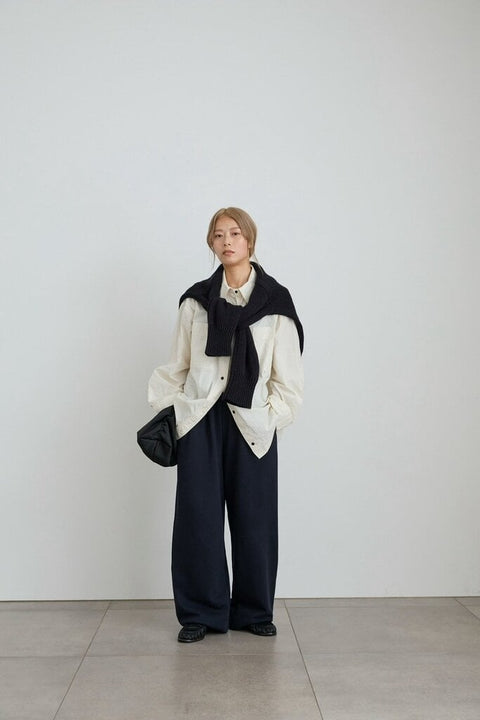 【2月中旬入荷次第お届けのご予約】anuke（アンヌーク） Work Over Shirts 62710415.