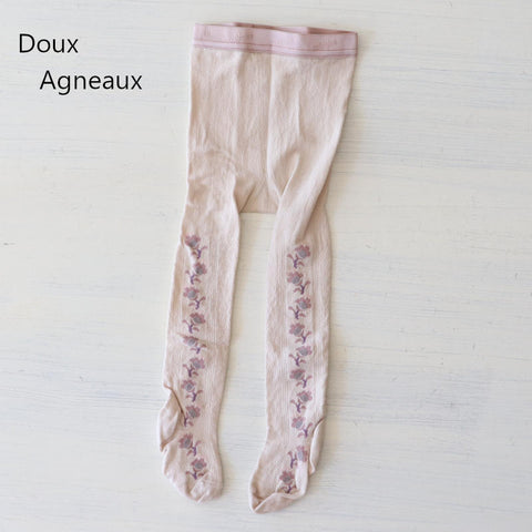 【24AW新商品】collegien    Anthea-Collants ajourés motifs à fleurs    花柄透かし彫りタイツ     【5599】