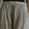 【5月上旬入荷次第お届けのご予約】anuke（アンヌーク） Suckercheck Loose Pants 62710720.