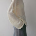 【3月中旬入荷次第お届けのご予約】anuke（アンヌーク） Cottonlinen Loose Knit 62710513.