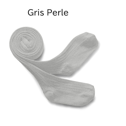 【25AW新カラー】collegien（コレジアン）Louise  Ribbed Tights    キッズ  リブタイツ     【5990】