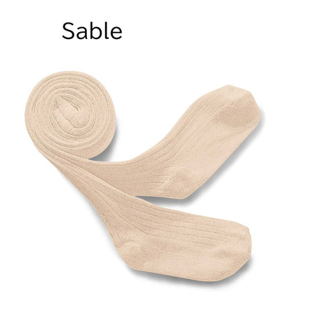 【25AW新カラー】collegien（コレジアン）Louise  Ribbed Tights    キッズ  リブタイツ     【5990】