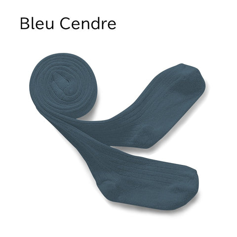 【25AW新カラー】collegien（コレジアン）Louise  Ribbed Tights    キッズ  リブタイツ     【5990】