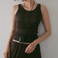 【4月中旬入荷次第お届けのご予約】anuke（アンヌーク） Wool Rib Tanktop 62710620.