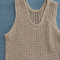 【4月下旬入荷次第お届けのご予約】anuke（アンヌーク） Paperyarn Knit Vest 62710510.