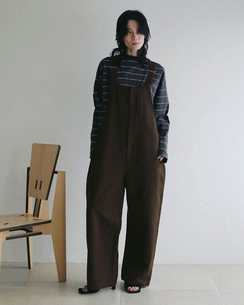 【3月中旬入荷次第お届けのご予約】anuke（アンヌーク） Border Loose Long T-shirts 62620620.