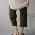【3月中旬入荷次第お届けのご予約】anuke（アンヌーク） Back Satin Capripants 62710718.
