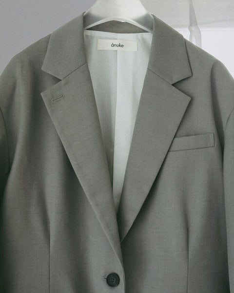【2月中旬入荷次第お届けのご予約】anuke（アンヌーク） Twill Over Jacket 62710102.