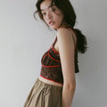 【5月上旬入荷次第お届けのご予約】anuke（アンヌーク） Lace Sleeveless Tops 62710417.