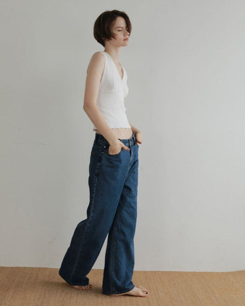 【4月中旬入荷次第お届けのご予約】anuke（アンヌーク） Vintage Loose Denim 62711401.