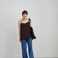 【4月下旬入荷次第お届けのご予約】anuke（アンヌーク） Dot jacquard Camisole Tops 62710411.