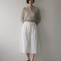 【4月上旬入荷次第お届けのご予約】anuke（アンヌーク） Tuck Bermuda Pants 62710705.