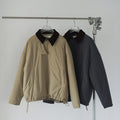 【1月上旬入荷次第お届けのご予約】anuke（アンヌーク）Velour Collar Blouzon ベロアカラーブルゾン（OLV/CGRY）62610203.