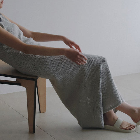 【即納】anuke（アンヌーク） 2026SS  Mesh Bicolor Onepiece メッシュバイカラーワンピース　62610318
