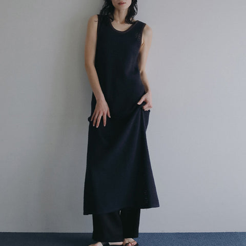 【即納】anuke（アンヌーク） 2026SS  Mesh Bicolor Onepiece メッシュバイカラーワンピース　62610318