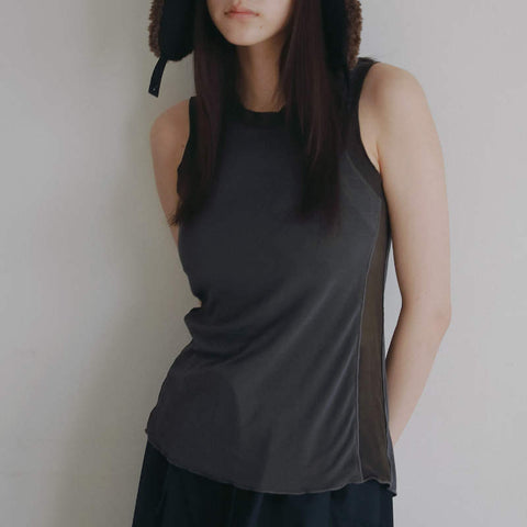 elfinFolk 2024SS Grunge Tank top