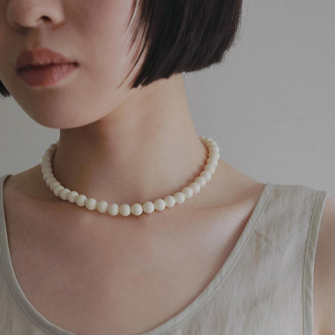 【6月上旬お届けのご予約】anuke（アンヌーク） 2026SS Mini Ball Necklace ネックレス、アクセサリー 62610915.