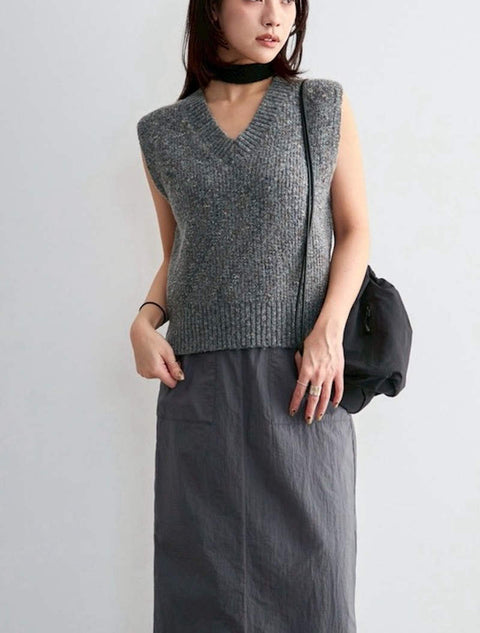 elfinFolk 2024SS Grunge Tank top