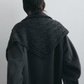 【11月上旬入荷次第お届けのご予約】anuke（アンヌーク） Soutiencollar Over Coat ステンカラーコート（CGRY/BRN）62620003.
