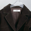 【10月上旬入荷次第お届けのご予約】anuke（アンヌーク） Eco Suede Jacket エコスエードジャケット（D/BRN）62620109.