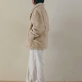 【11月中旬入荷次第お届けのご予約】anuke（アンヌーク）Eco Minkfur Jacket エコミンクファージャケット（IVR/BRN）62620110.