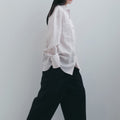 【10月中旬入荷次第お届けのご予約】anuke（アンヌーク）Opencollar Stripe Shirts ストライプシャツ（IVR/PNK/BRN）62620414.