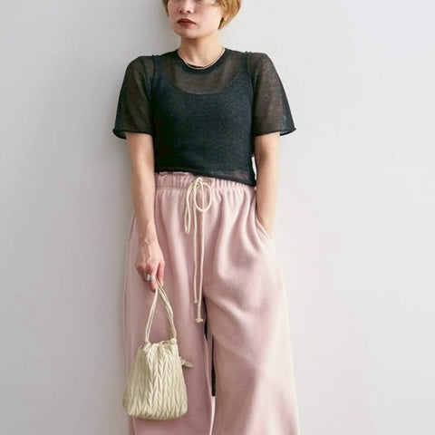 elfinFolk 2024SS Grunge Tank top