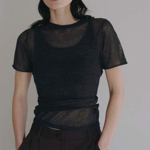 elfinFolk 2024SS Grunge Tank top